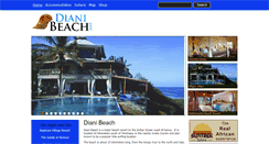 Desktop Screenshot of dianibeach.info