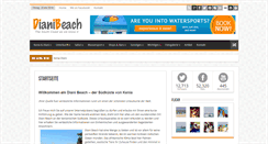 Desktop Screenshot of dianibeach.eu